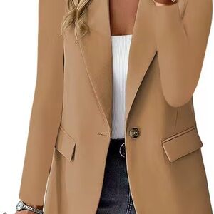 Women's Tan Blazer